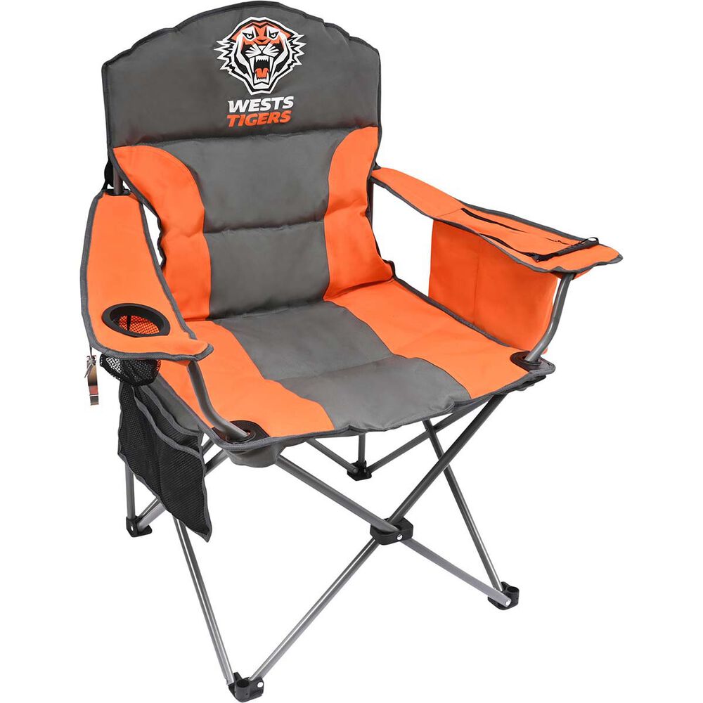 NRL Wests Tigers Camp Chair 130kg