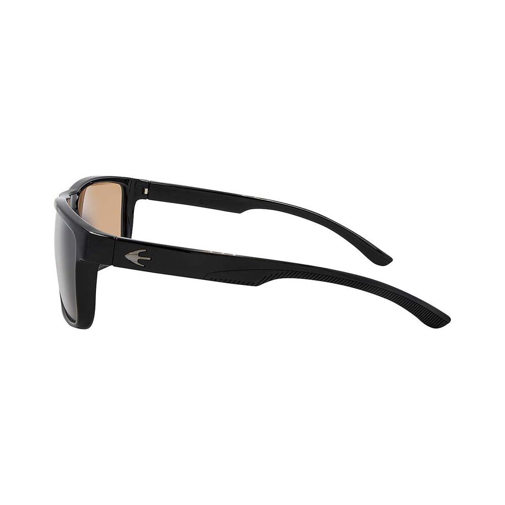 Stingray Yellowfin Polarised Sunglasses Black with Photochromic Brown Lens