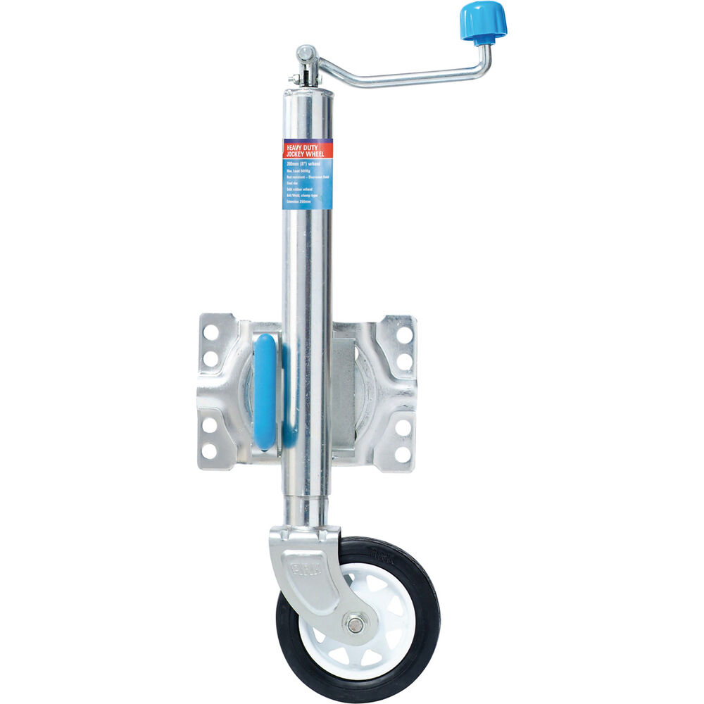ARK Premium Swing 6in Single Jockey Wheel - Clamp