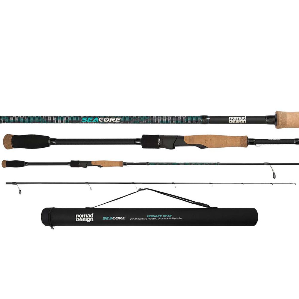 Nomad Seacore Inshore Travel Spinning Rod 7ft6in 7ft 6in