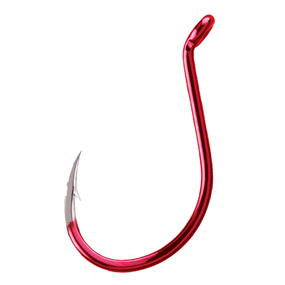 BKK Octopus Beak Hook Red Bulk 50 Pack