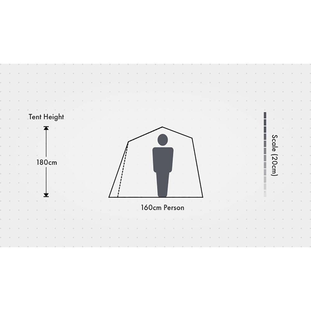 Wanderer Criterion 4 Person Instant Tent