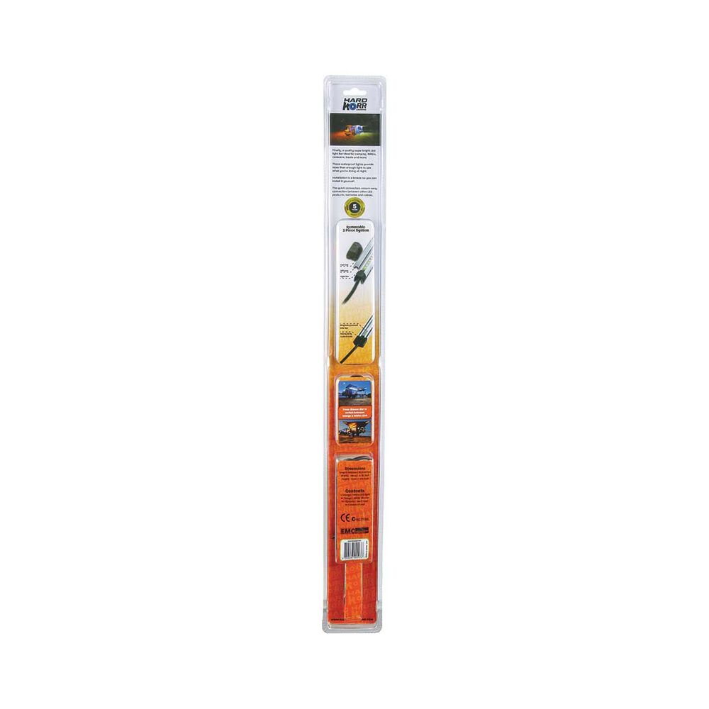 Hardkorr LED Light Bar with Diffuser - Orange / White 48cm