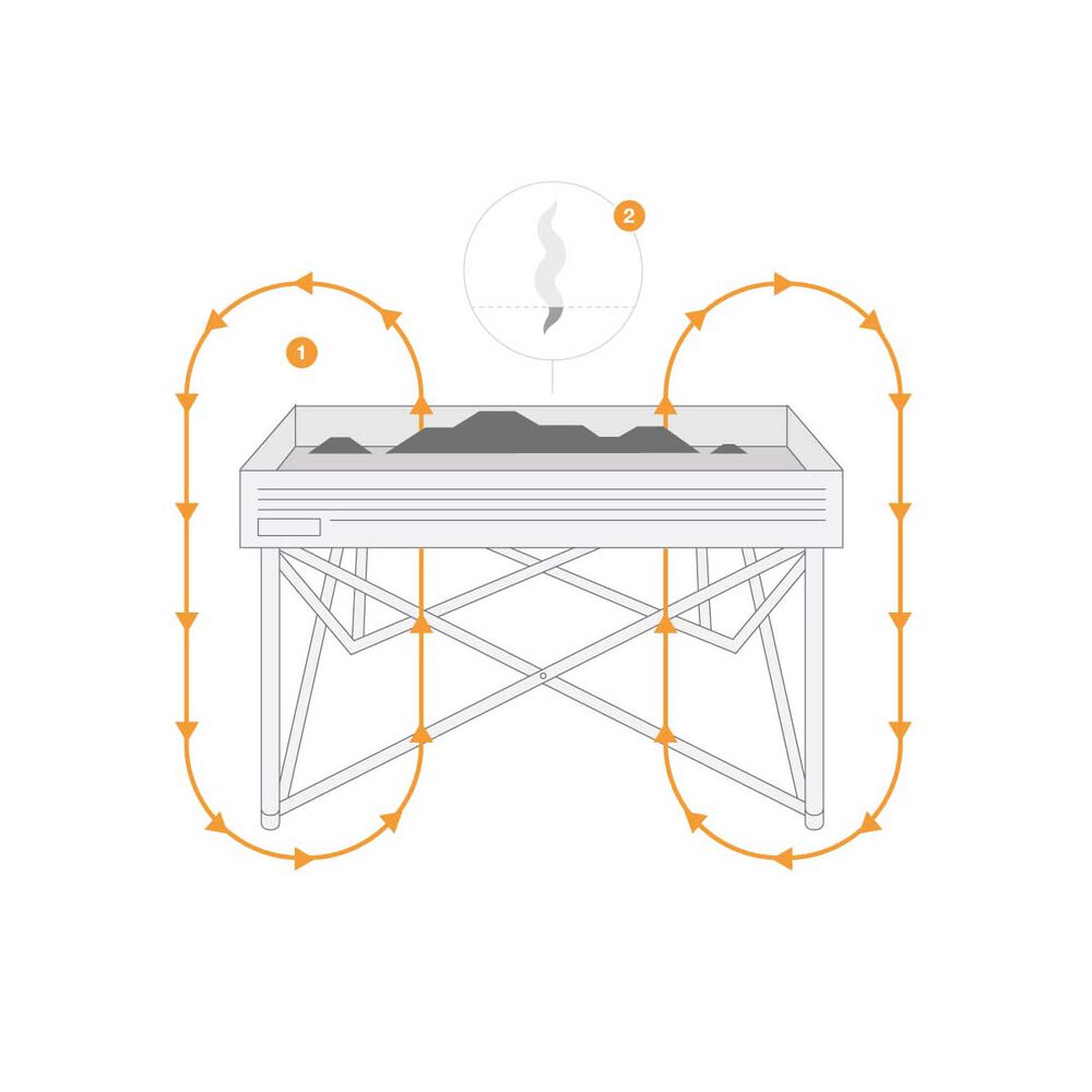 Fireside Portable Popup Fire Pit