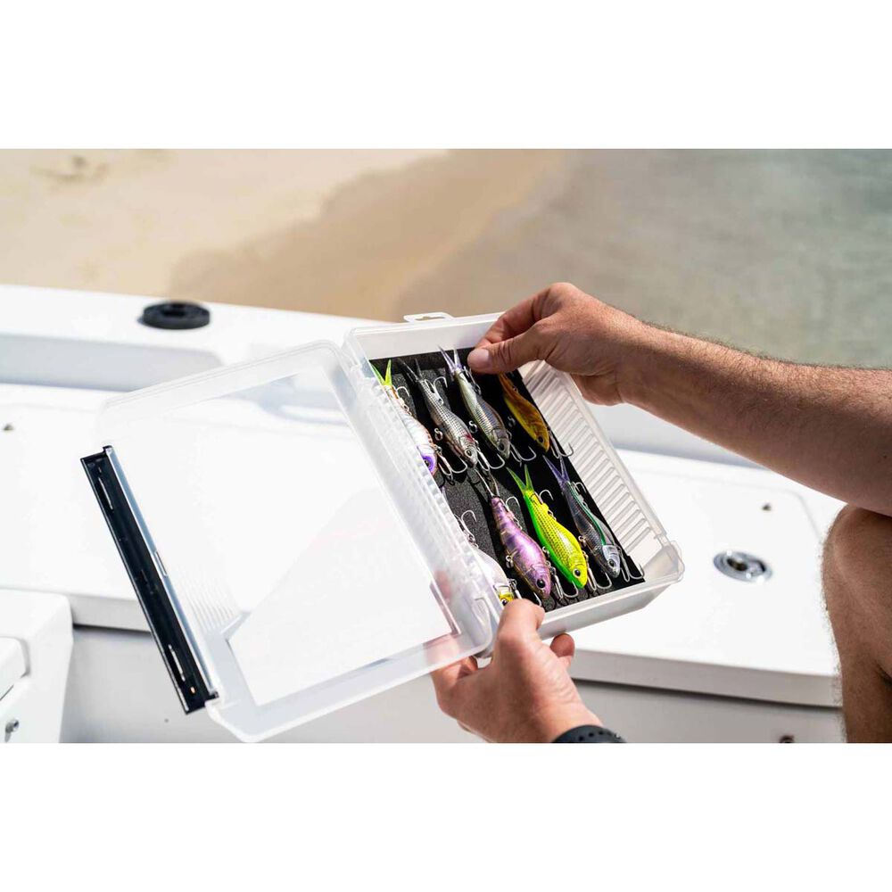 Meiho Slit Foam 3020NDDM Tackle Box Clear