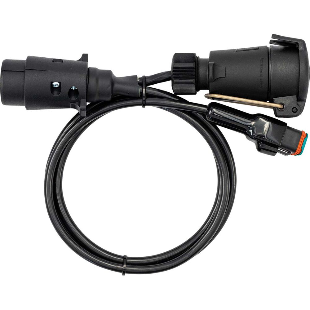 Elecbrakes Large Round 7 Pin to Large Round 7 Pin Trailer Adaptor