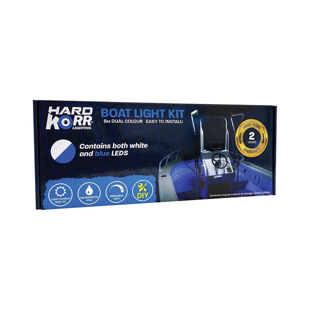 Korr Blue And White LED Boat Light Kit 8m
