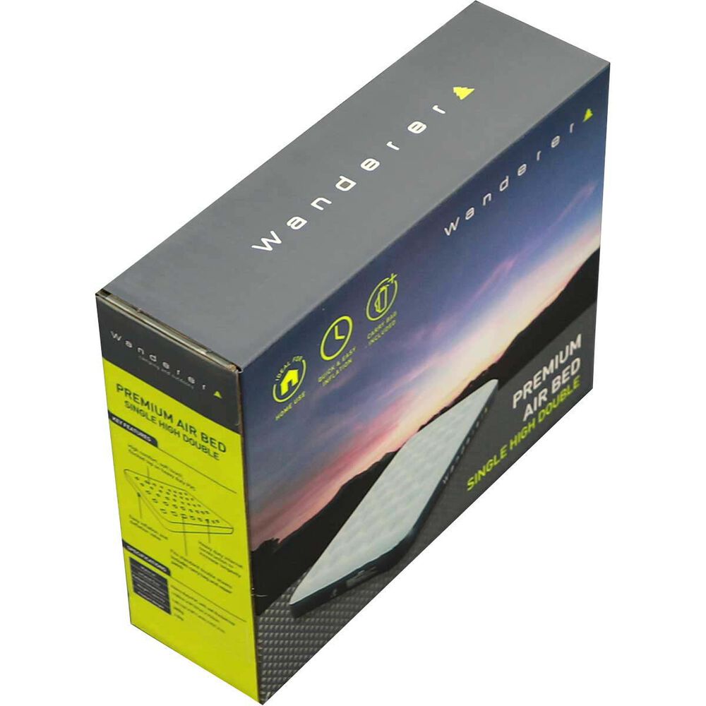 Wanderer Single High Premium Air Bed Double