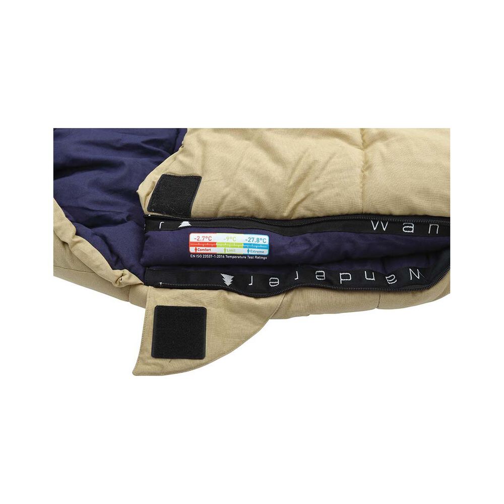 Wanderer Grand Macquarie -2.7C Cotton Hooded Sleeping Bag