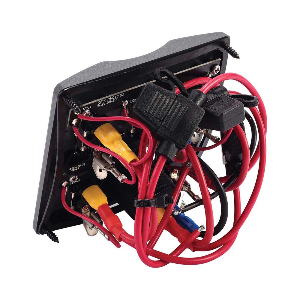Bowline Switch Panel 5 Gang 2 USB Black