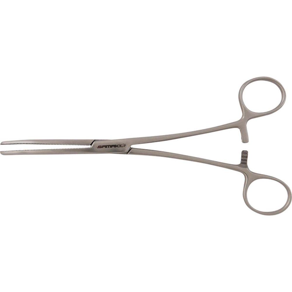 Samaki Stainless Steel Bent Nose Forceps Medium