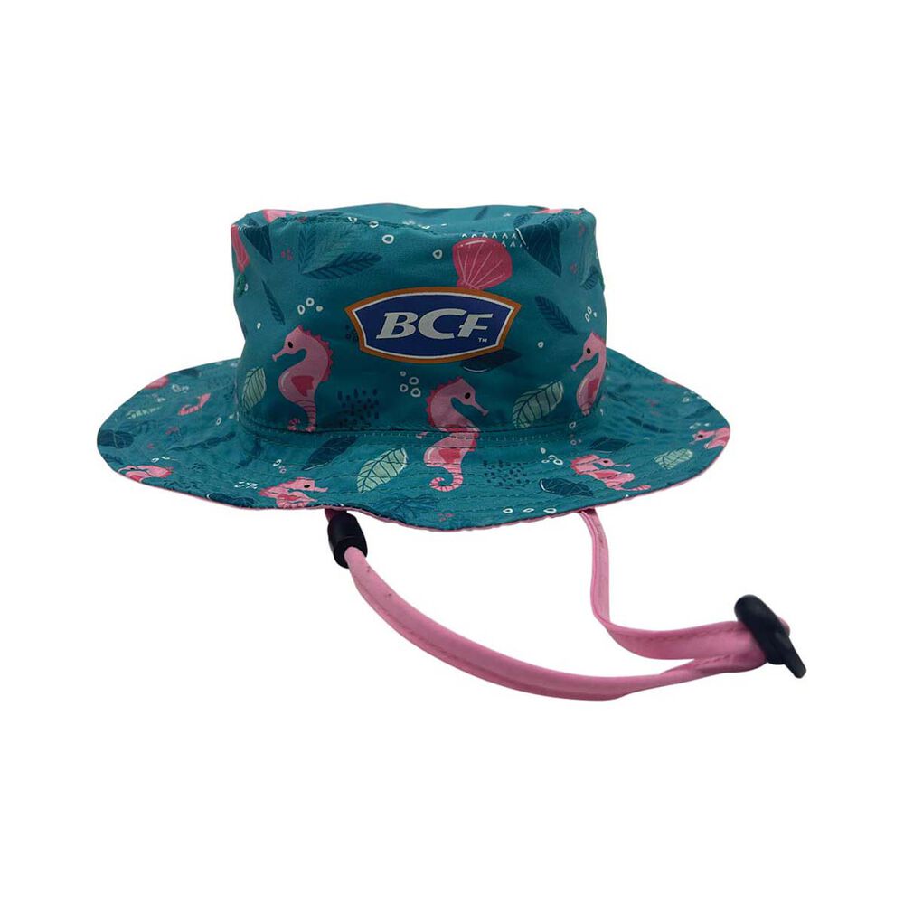 BCF Reversible Booney Kids Hat Seahorse