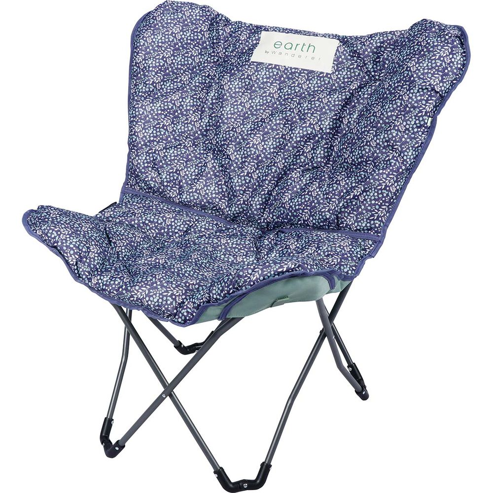 earth by Wanderer® REPREVE® Recycled Fabric Half Moon Chair 120kg
