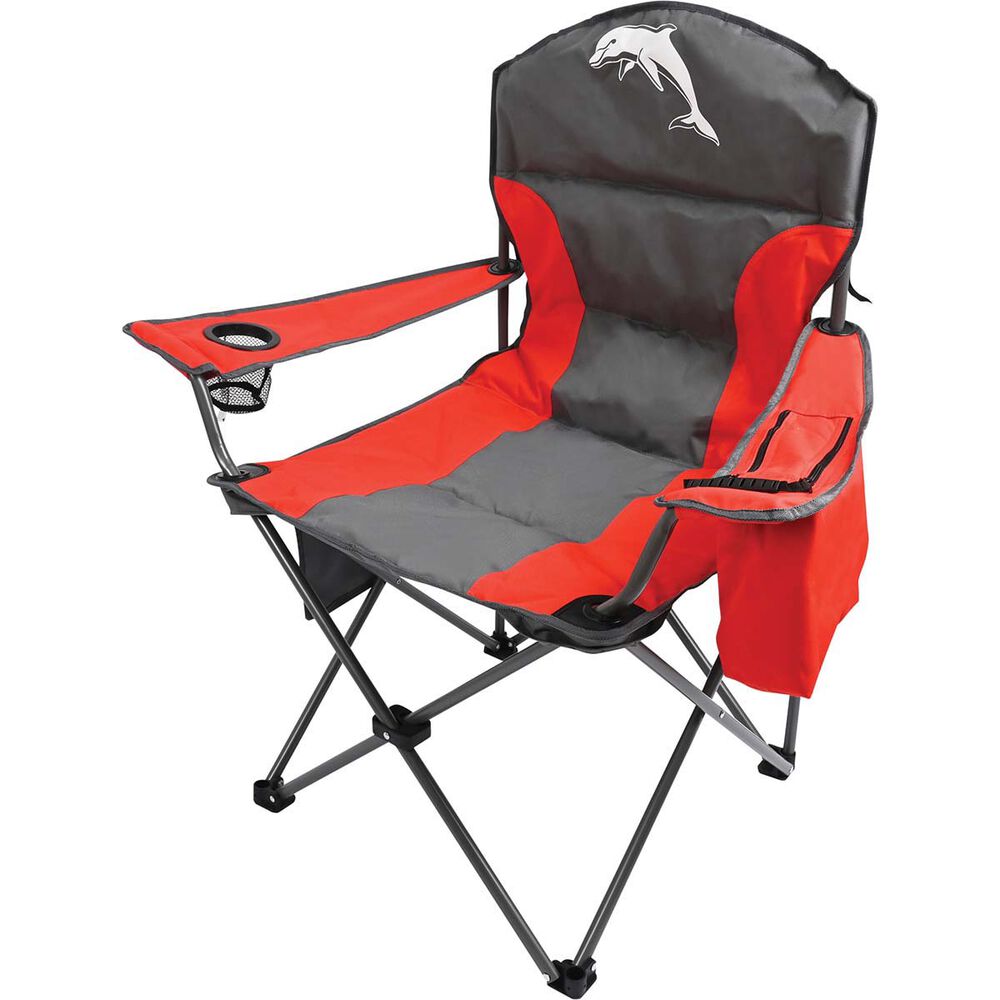 NRL Redcliffe Dolphins Camp Chair 130kg