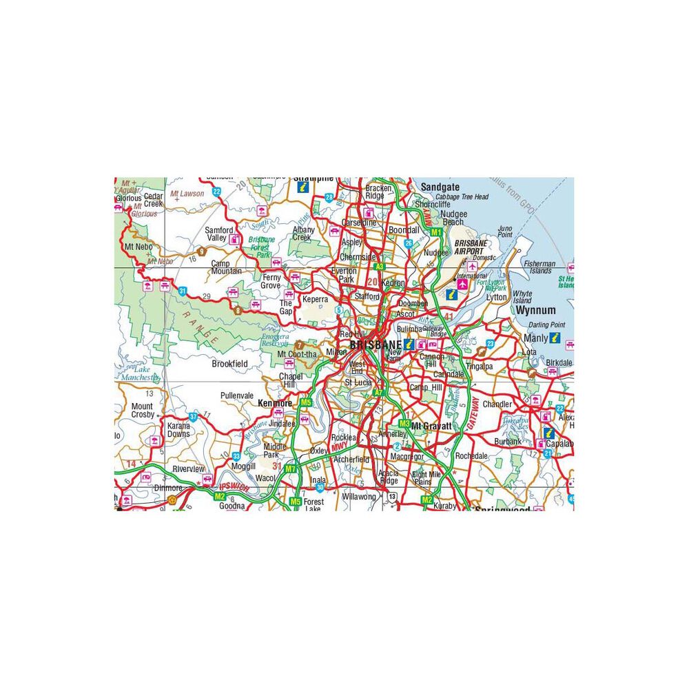 Hema Map Southeast Queensland Map