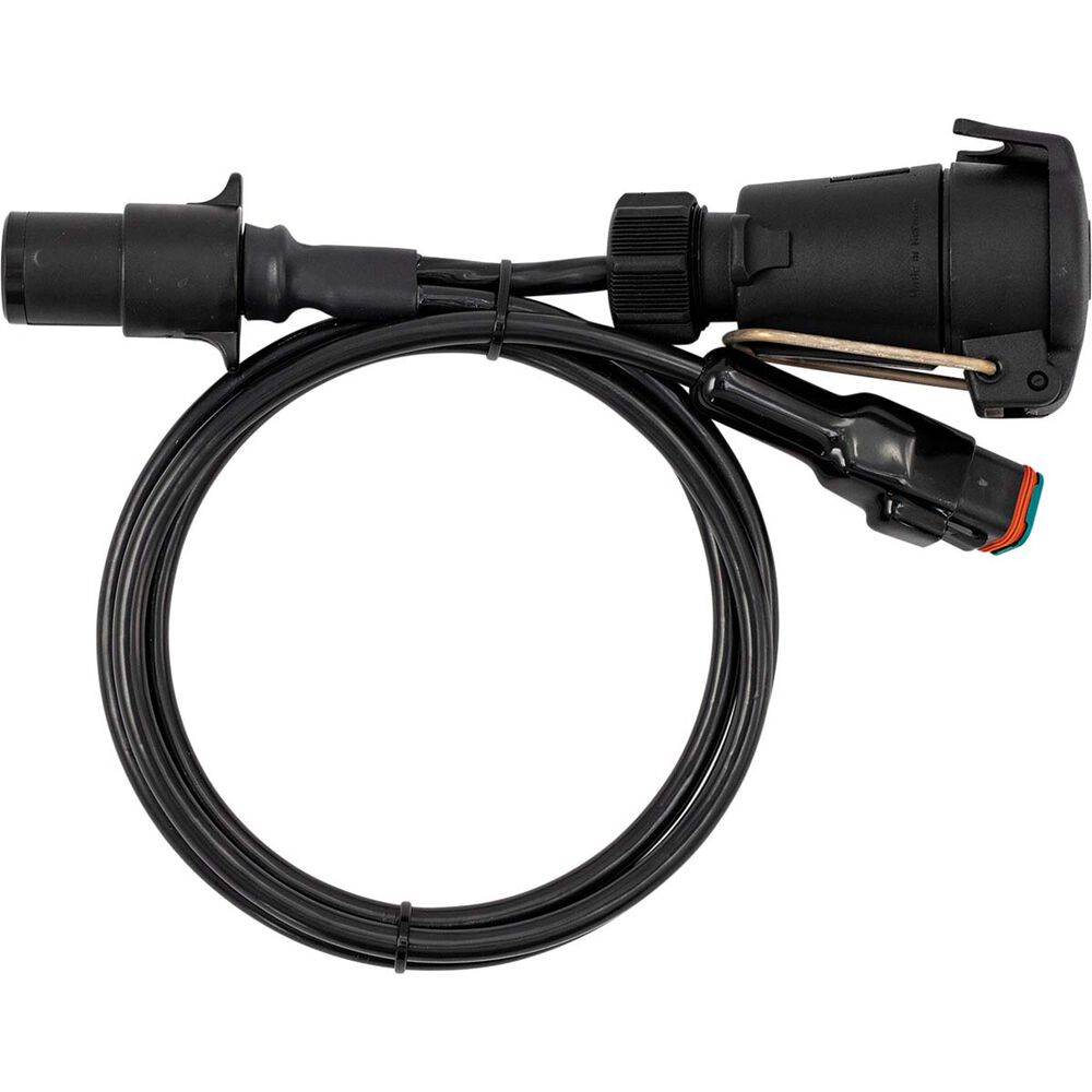 Elecbrakes Small Round 7 Pin to Large Round 7 Pin Trailer Adaptor