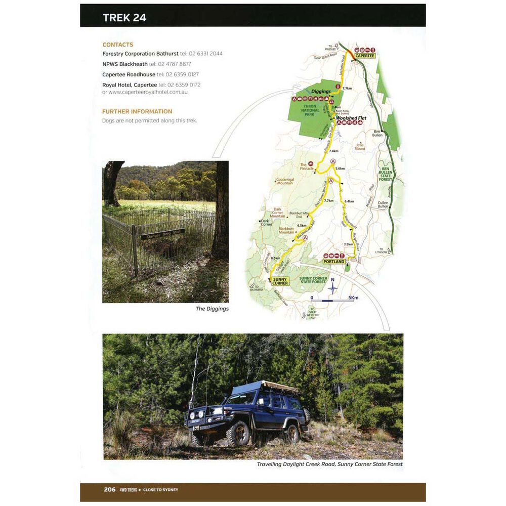 Hema Boiling Billy 4WD Treks Close to Sydney