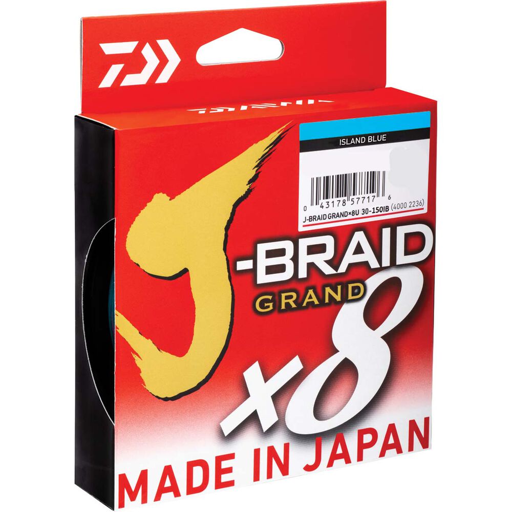 Daiwa J-Braid Grand Braid Line Island Blue 300yds