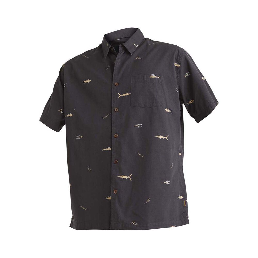 Quiksilver Men's Big Pond Short Sleeve Shirt