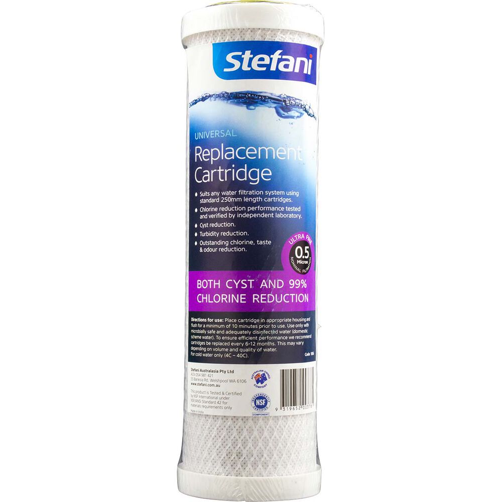 Stefani Carbon Filter 0.5 Micron 250mm