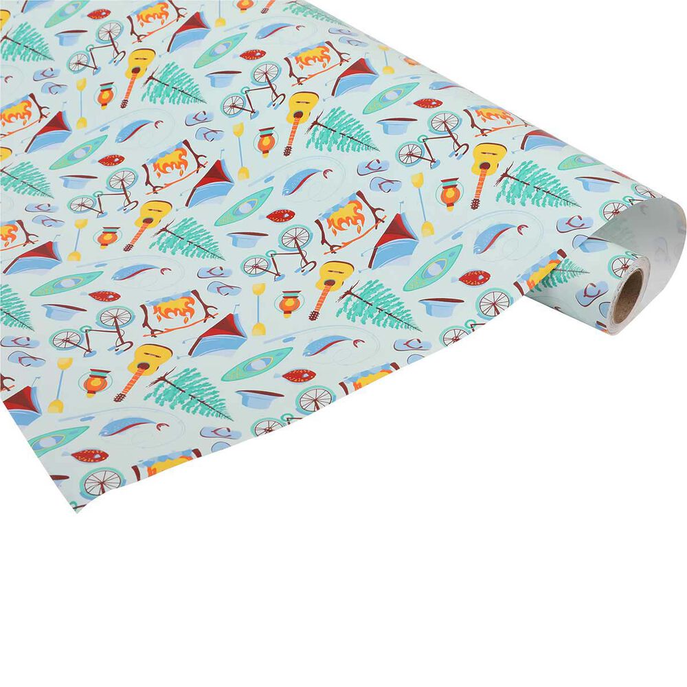 Great Outdoors Gift Wrap 10m