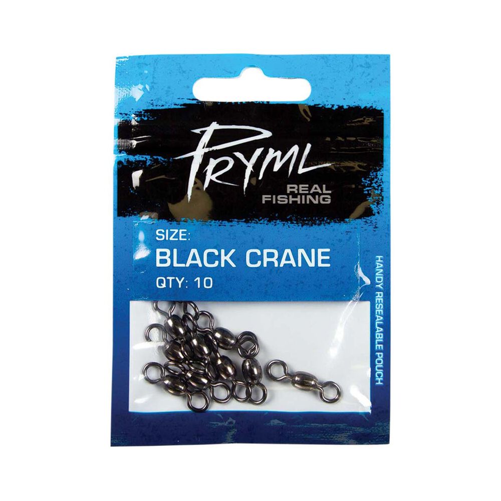 Pryml Black Crane Swivel 10 Pack