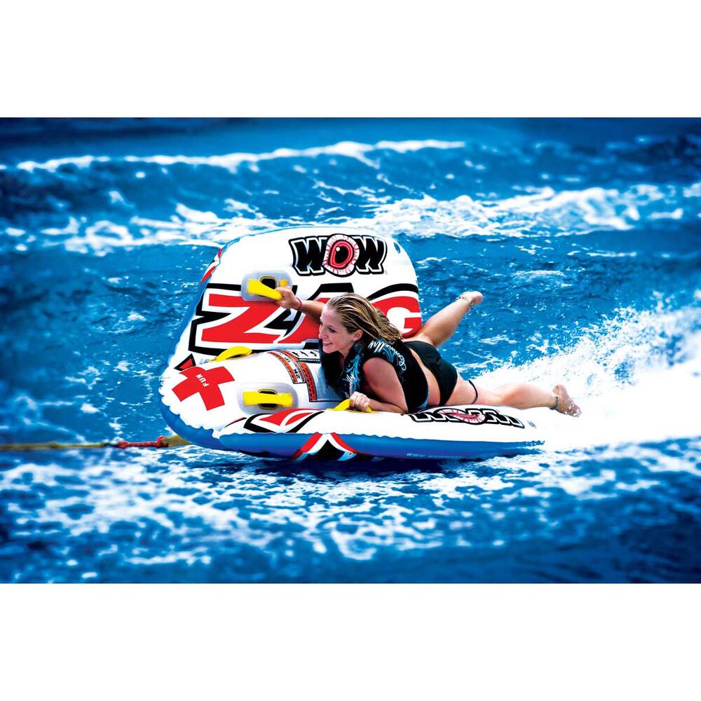 WOW Zig Zag 1 Person Tow Tube