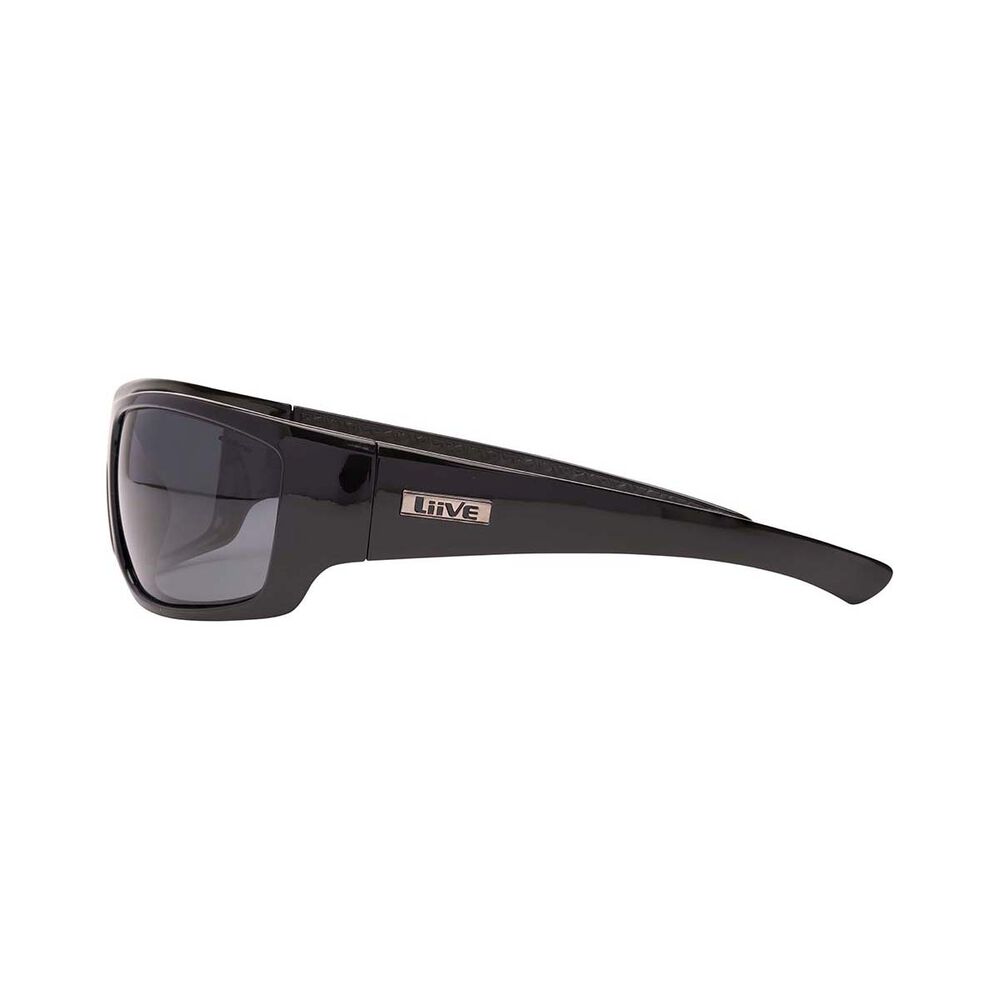 Liive Men's Kuta Polarised Sunglasses Black with Black Lens
