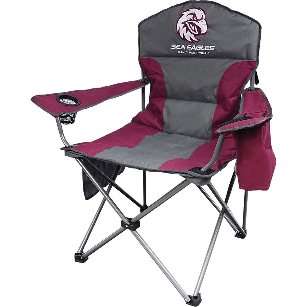 NRL Manly Sea Eagles Camp Chair 130kg