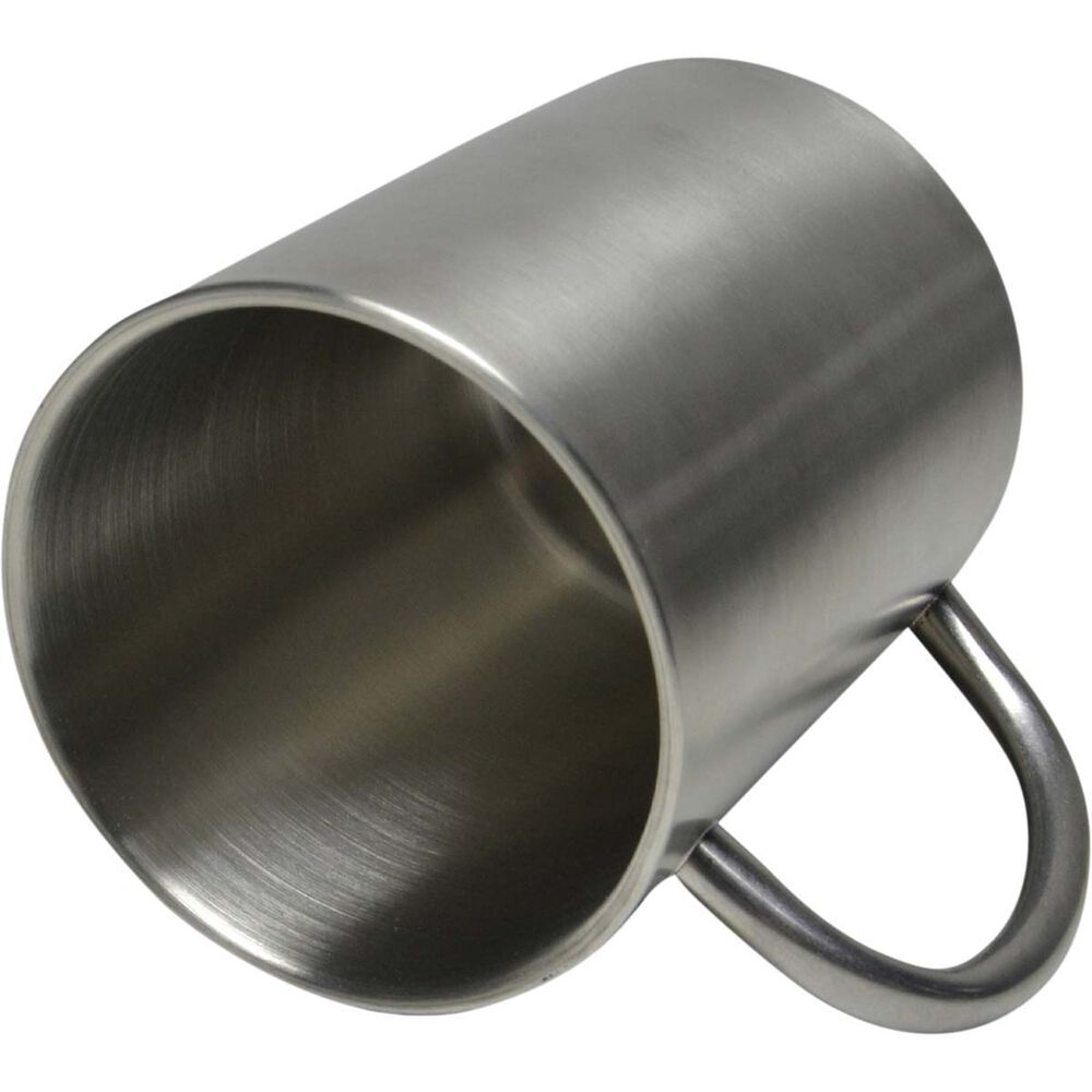 Wanderer Stainless Steel Twin Wall Mug 400ml