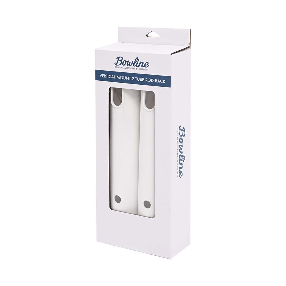Bowline White 2 Rod Holder tube rack