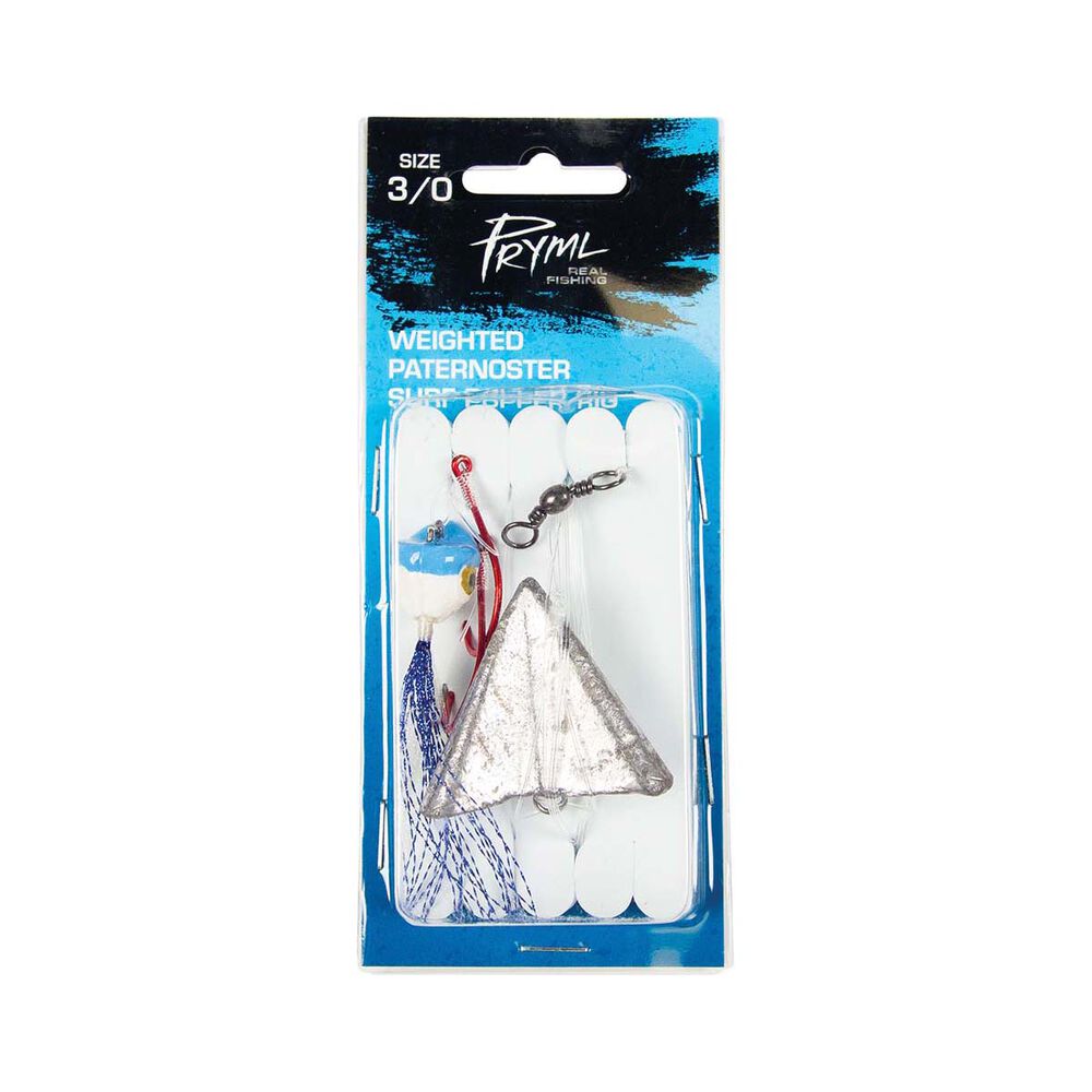 Pryml Weighted Surf Paternoster Rig with Popper 3/0