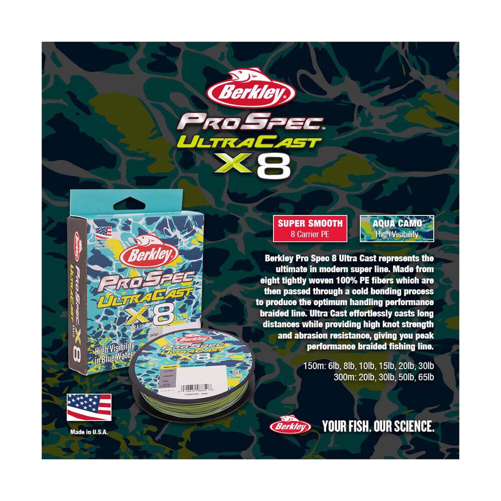 Berkley ProSpec x8 UltraCast Braid 300m