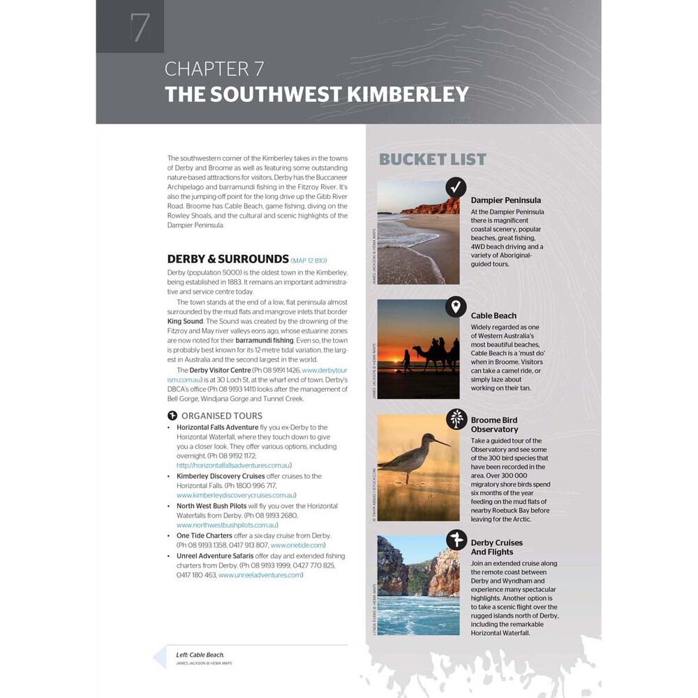Hema Kimberley Atlas & Guide (6th Edition)