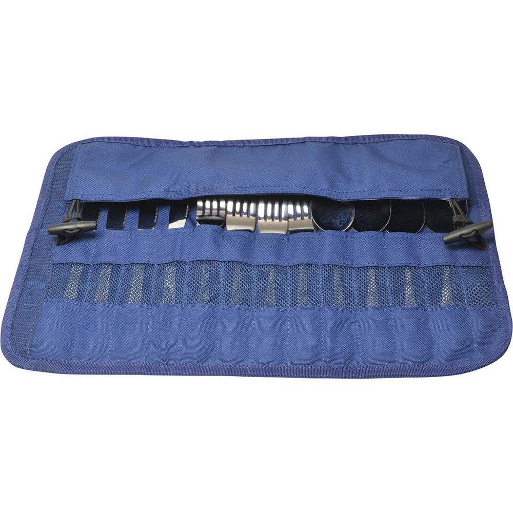 Wanderer Stainless Steel Cutlery with Roll 12 Piece