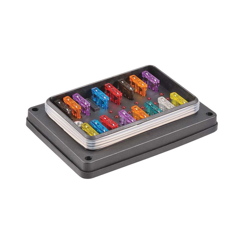 Narva Sealed Fuse Box with LED 10 Way
