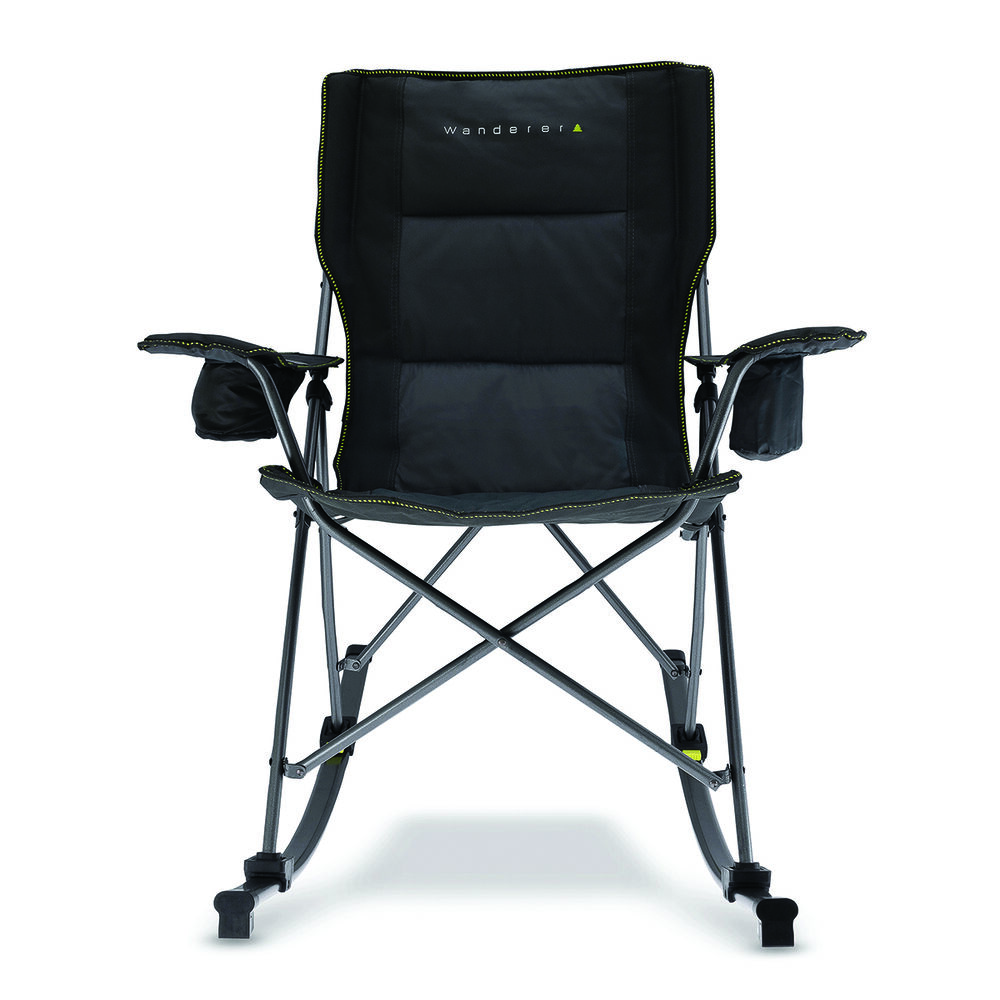 Wanderer Two-in-One Convertible Rocking Camp Chair 180kg