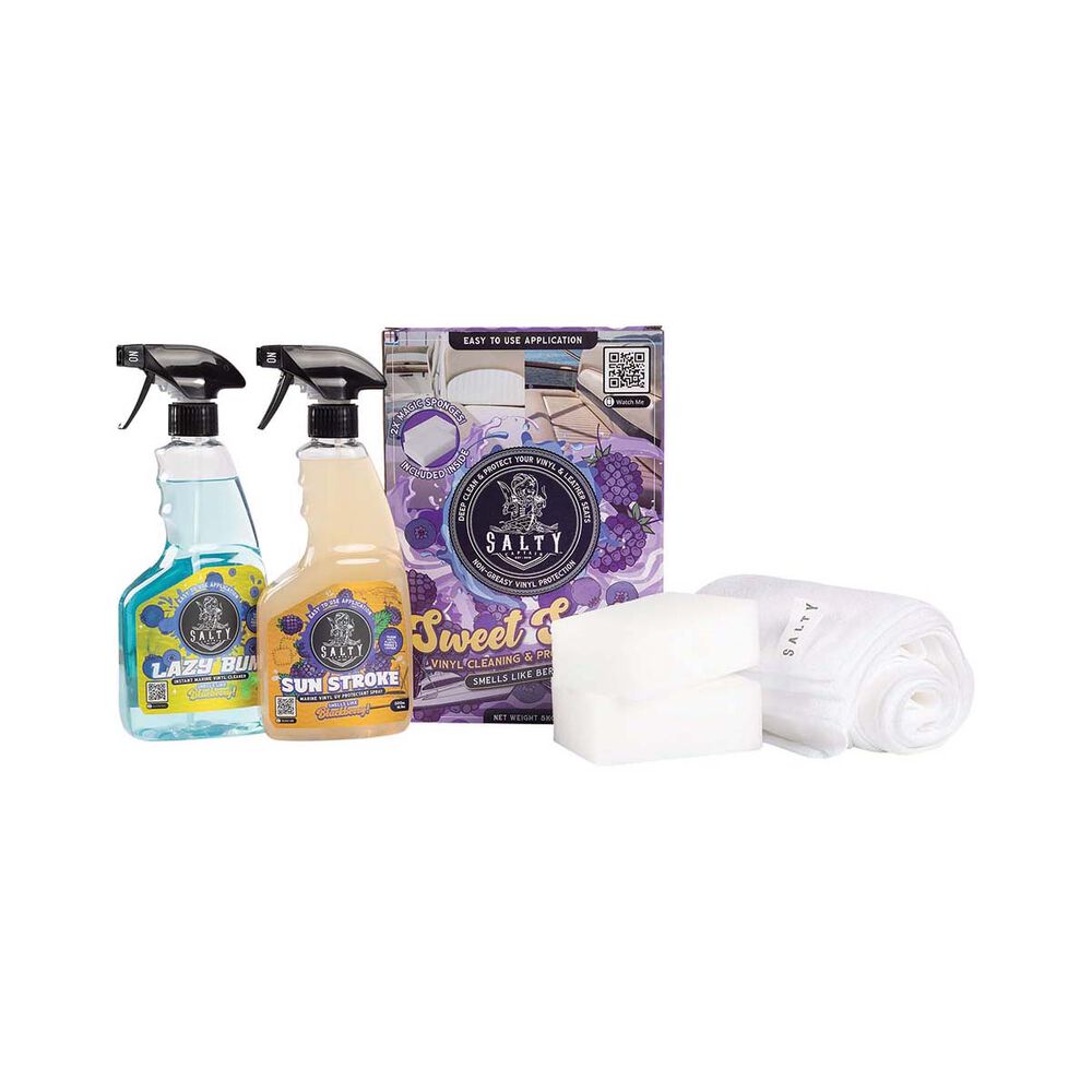 Salty Captain Sweet Seats Upholstery Cleaner Box