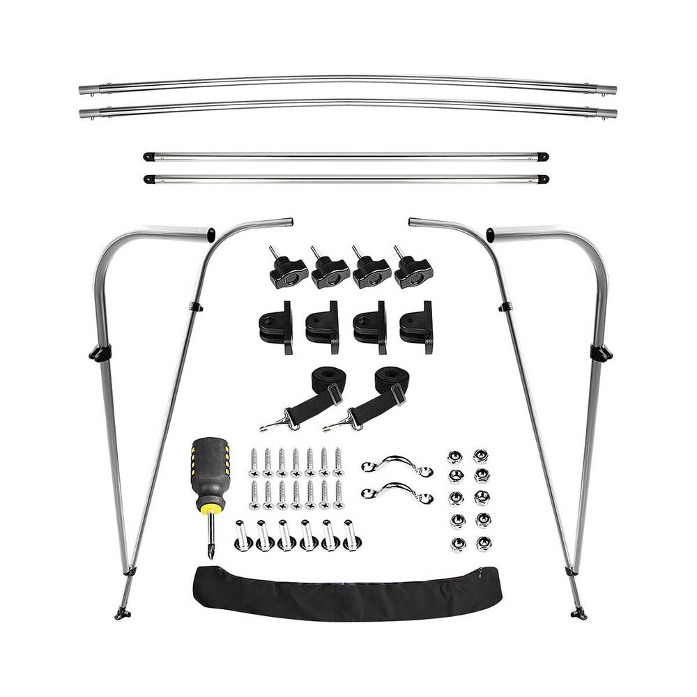 Bowline 2 Bow Black Bimini Kit 1.5-1.7m