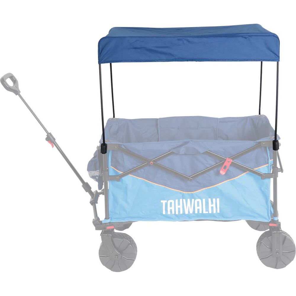 Tahwalhi Premium Quad Fold Beach Cart Canopy