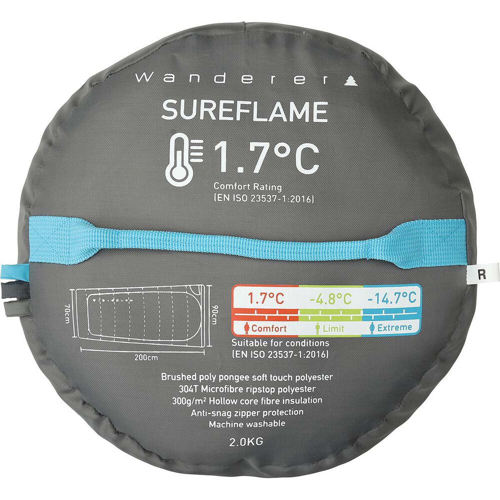 Wanderer SureFlame 1.7°C Camper Sleeping Bag