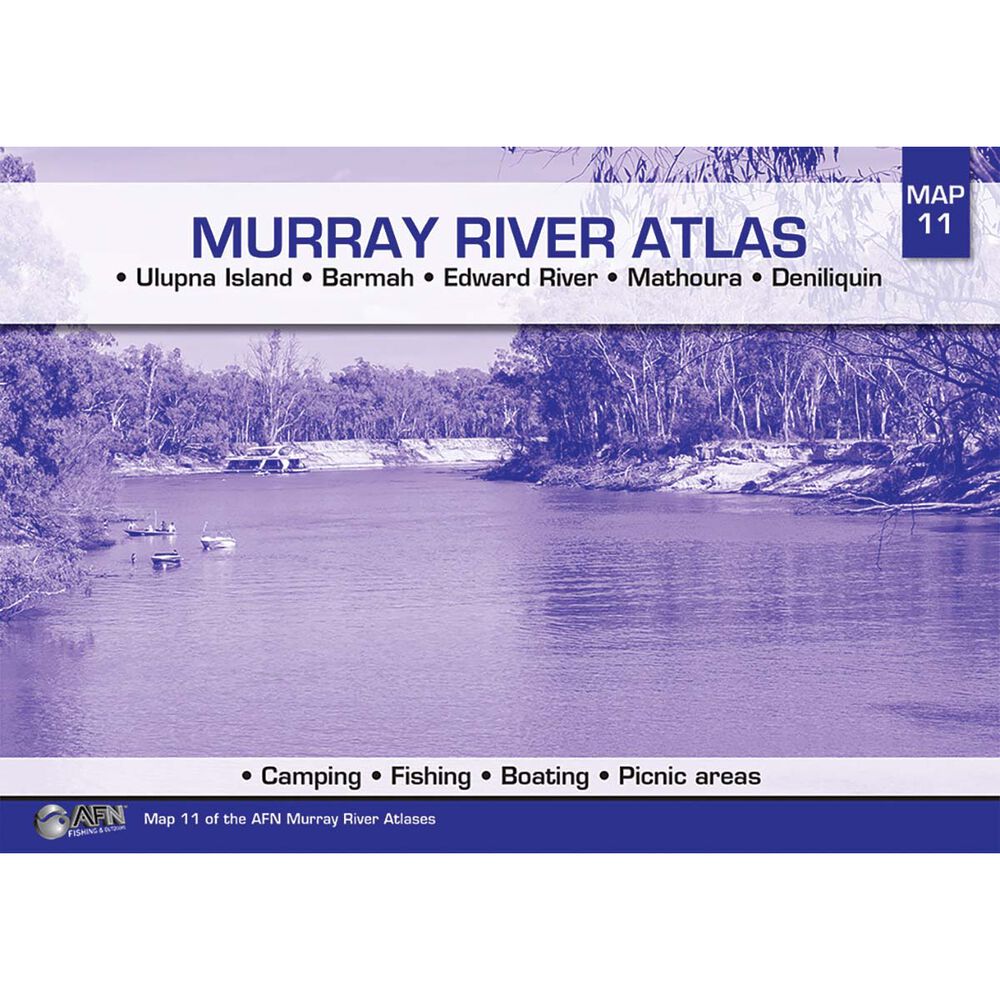 AFN Murray River Access Map 11 Ulupna Island to Deniliquin