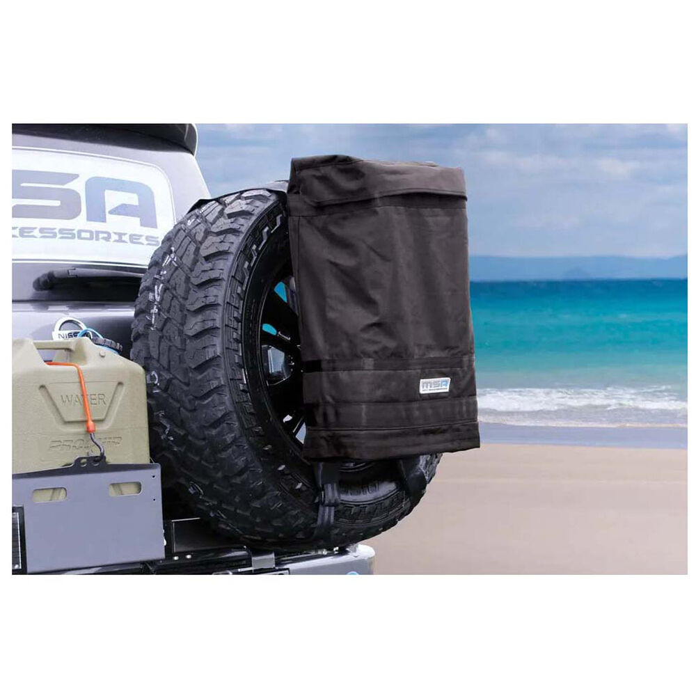 MSA Rear Wheel Rubbish Bin