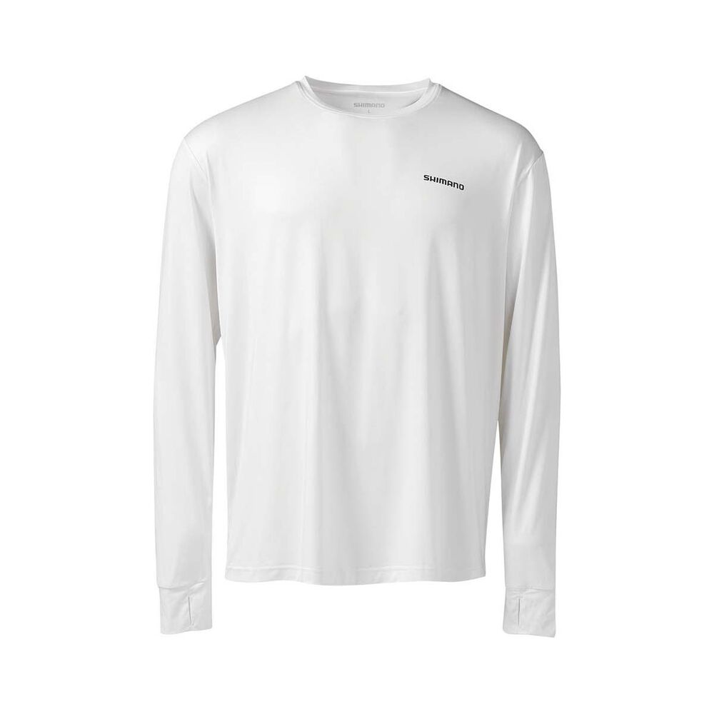 Shimano Men's Corporate Tag Flag Long Sleeve Tech Tee