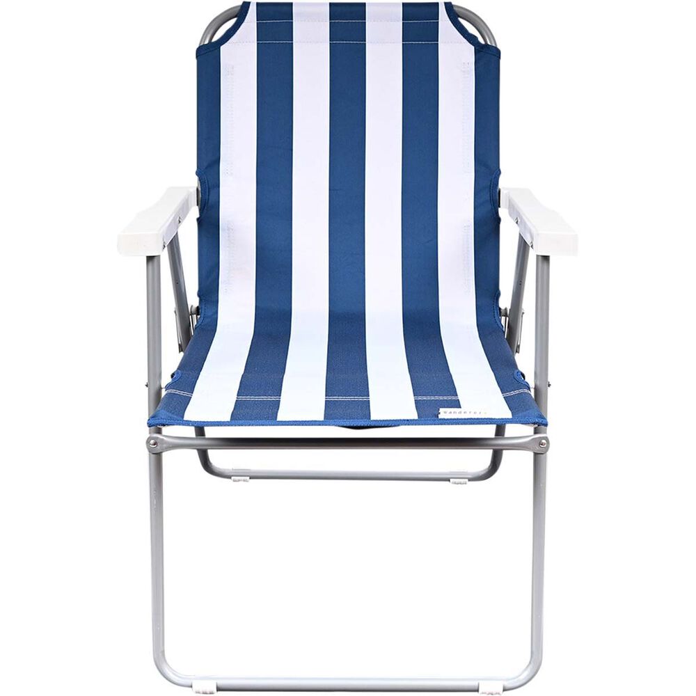 Wanderer Nautical Stripe Chair 120kg