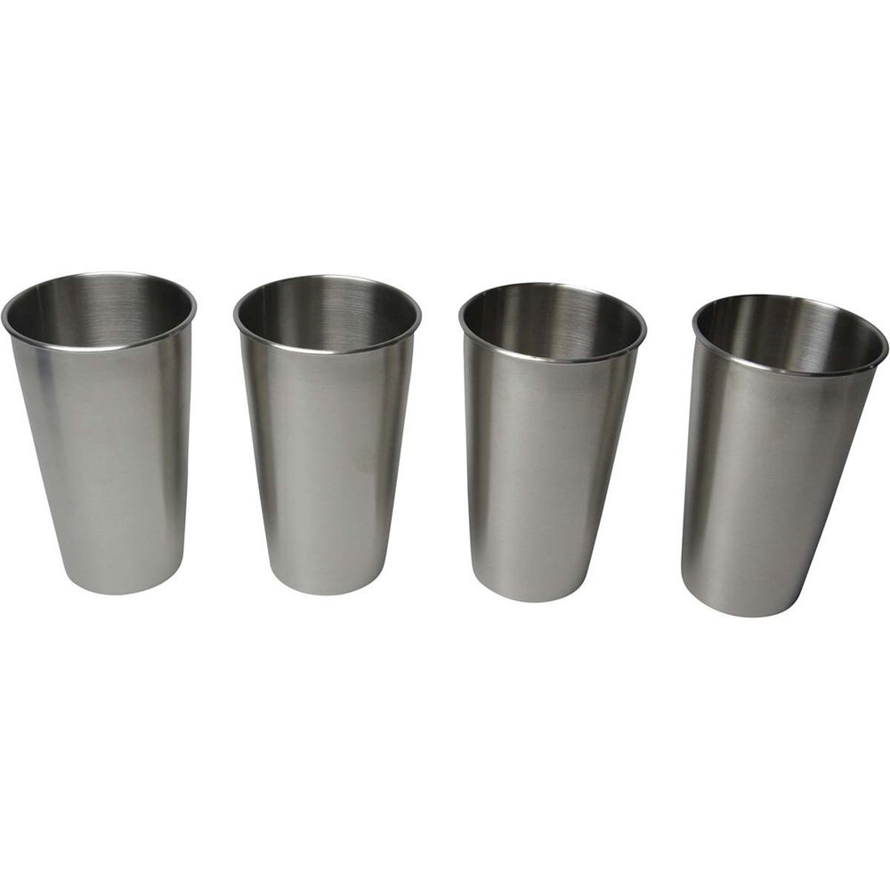 Wanderer Stainless Tumbler 600ml 4 Pack