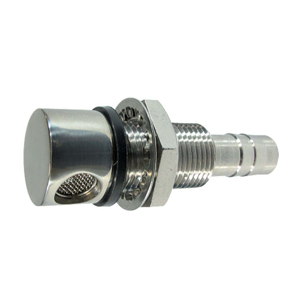 BLA 13mm Round Fuel Tank Breather – Chrome