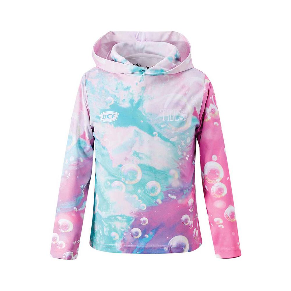 BCF x Tide Kids' Bubble Sublimated Polo with Hood