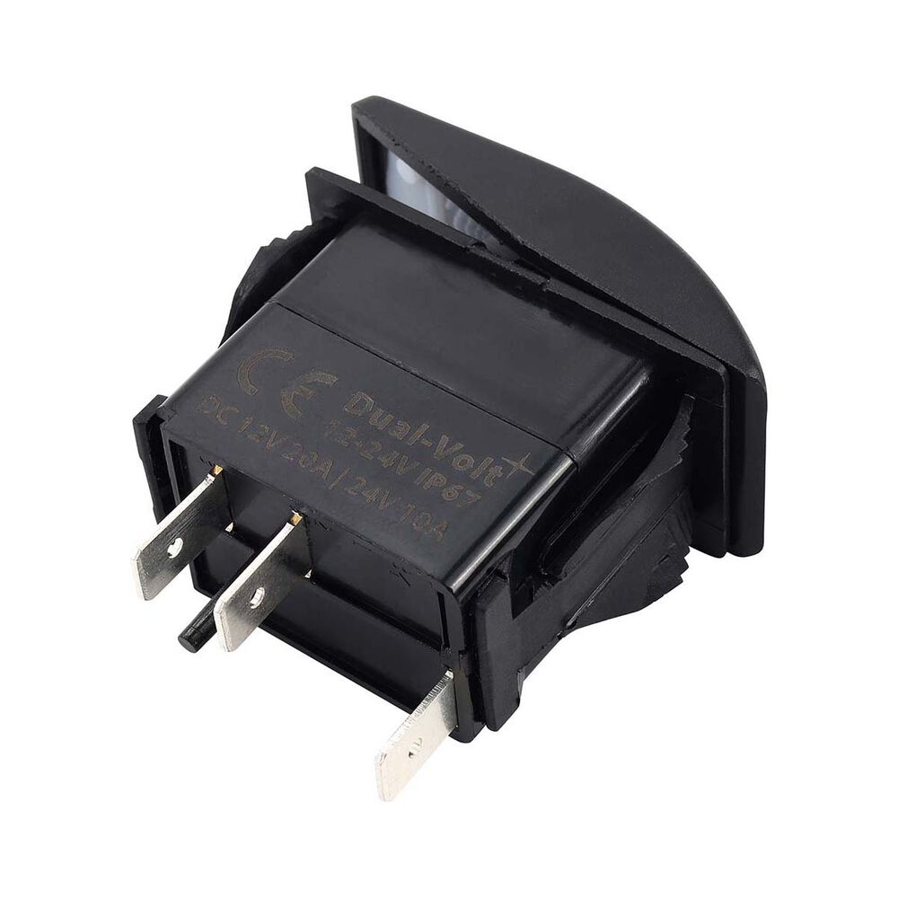 Bowline Rocker Switch On/Off 3 Pin IPX7