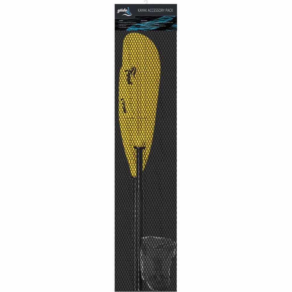 Glide Kayak Paddle and Rod Holder Set
